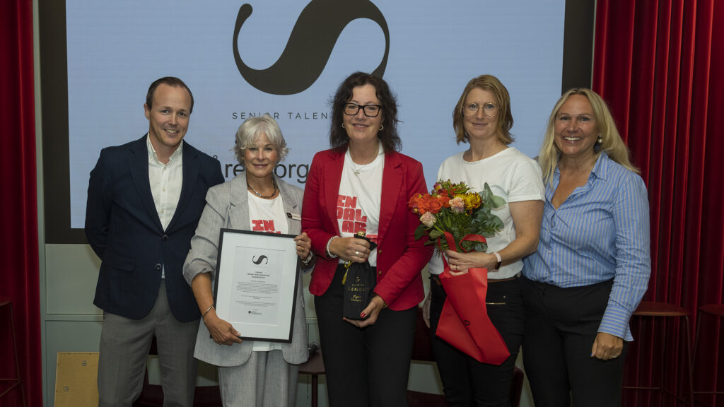 Mattias Munter, Skandia, Angelica Ekholm, Dalarna Science Park, Ann-Louise Larsson, Dalarna Science Park, Frida Björnbom, SSAB, och Francesca O’Brien, Sveriges Marknadsförbund.