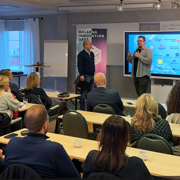 David Forsberg från företaget Kwikk