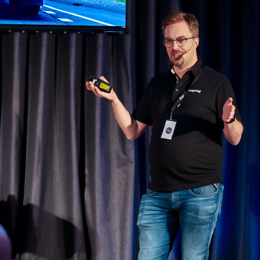 Pontus Lindberg från företaget Swepreg.