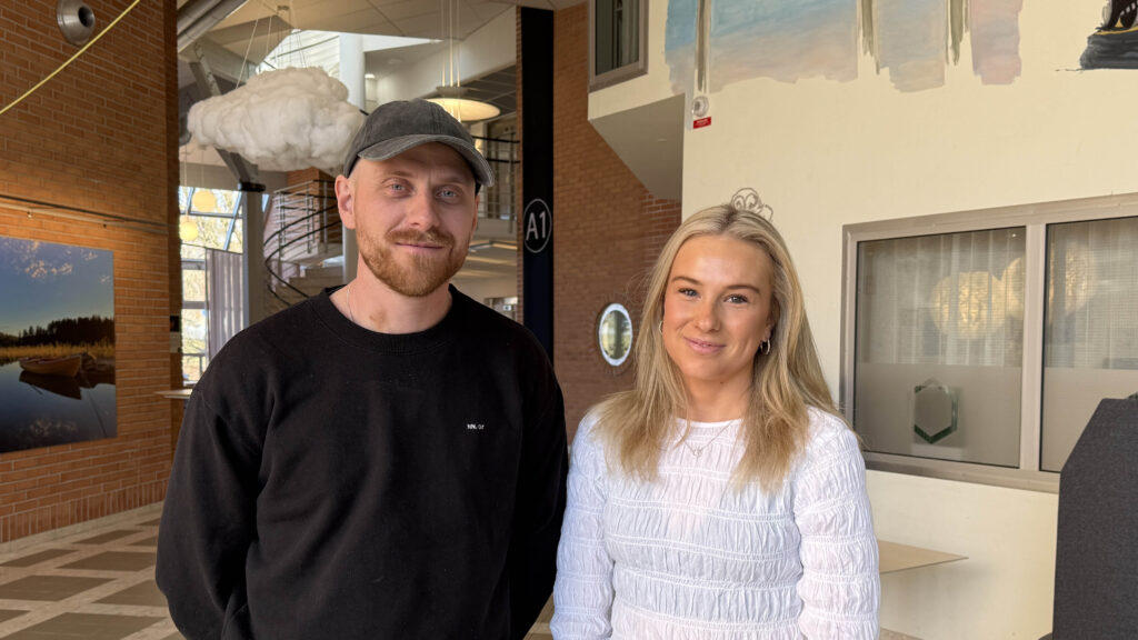 Porträtt man och kvinna